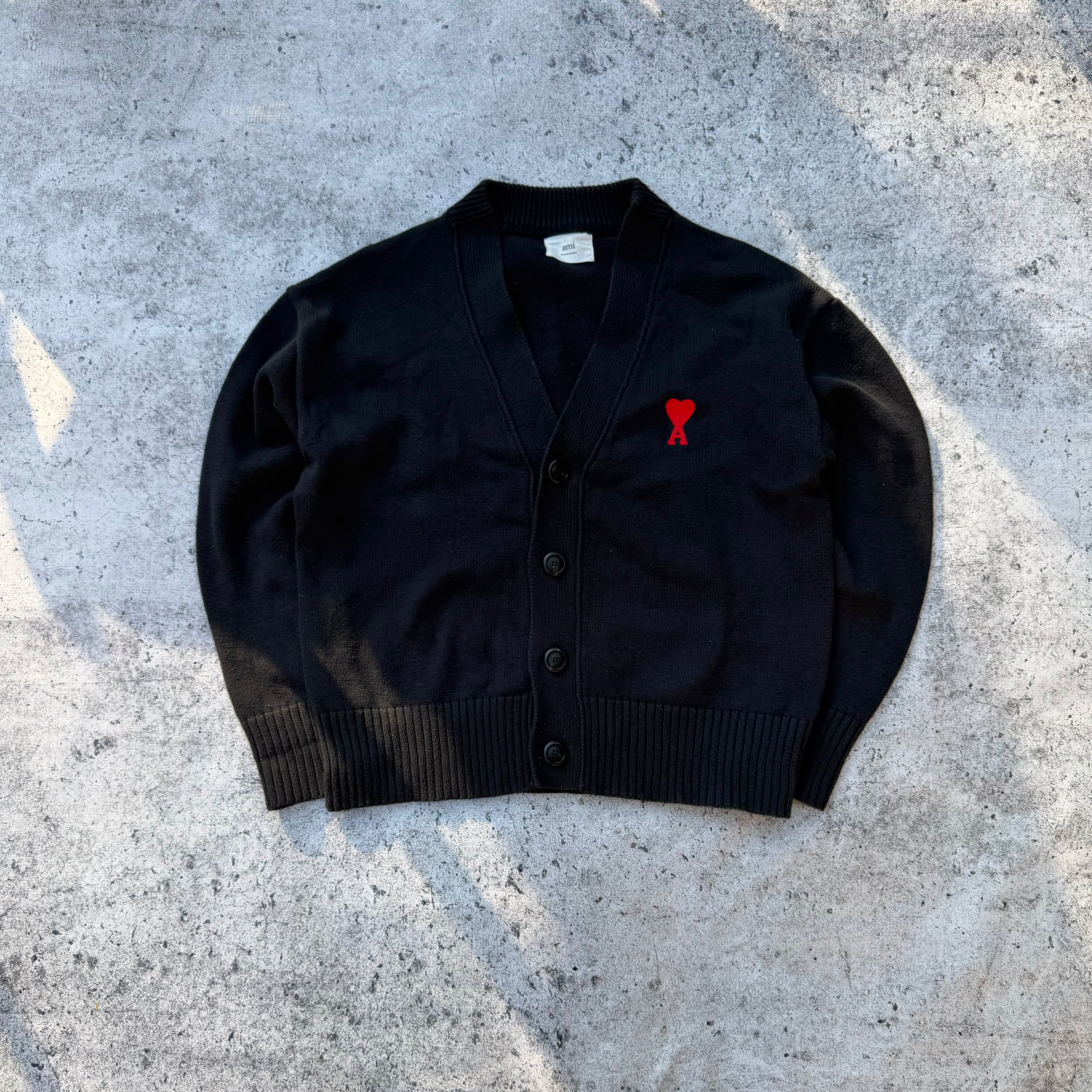 AMI Paris Woolen Cardigan