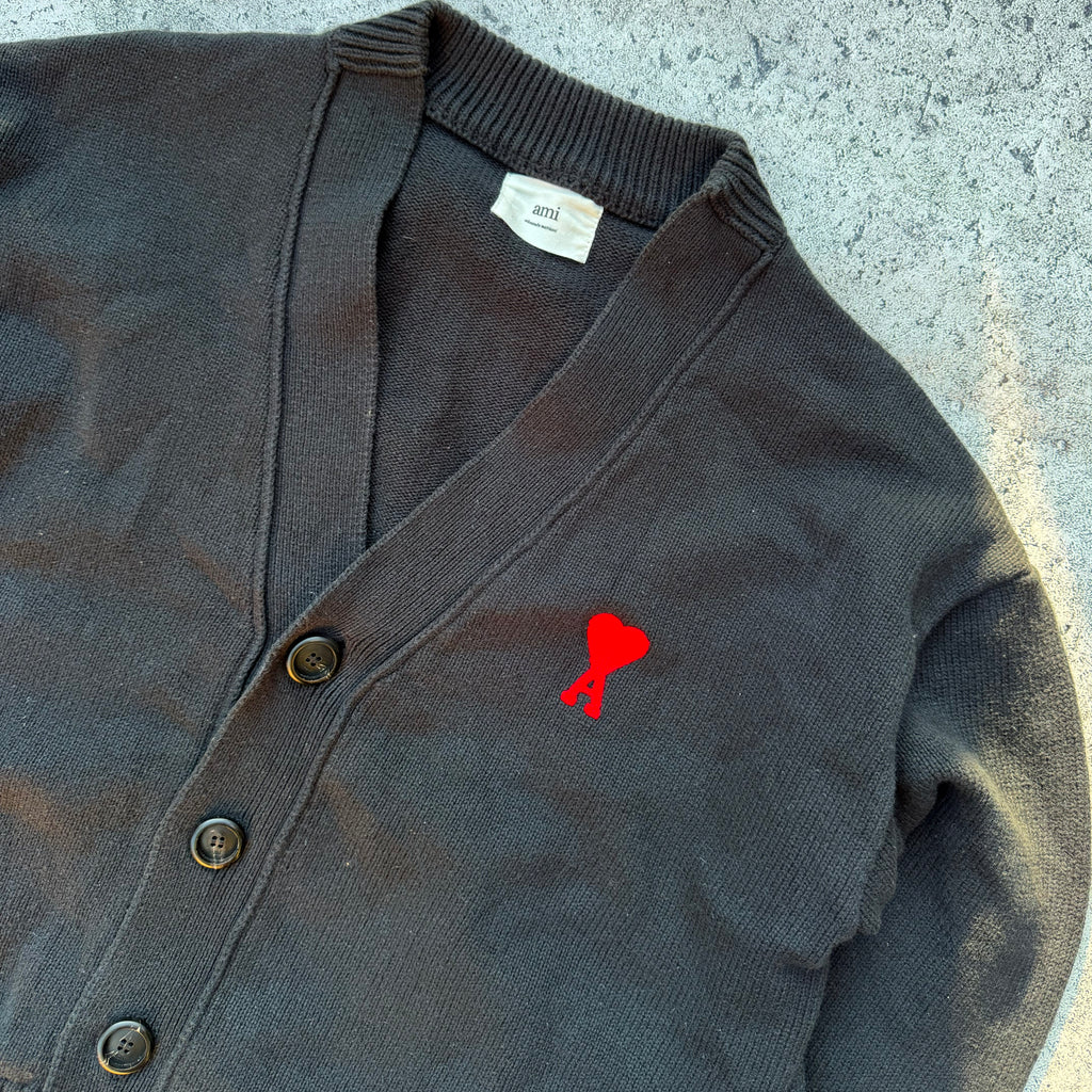 AMI Paris Woolen Cardigan