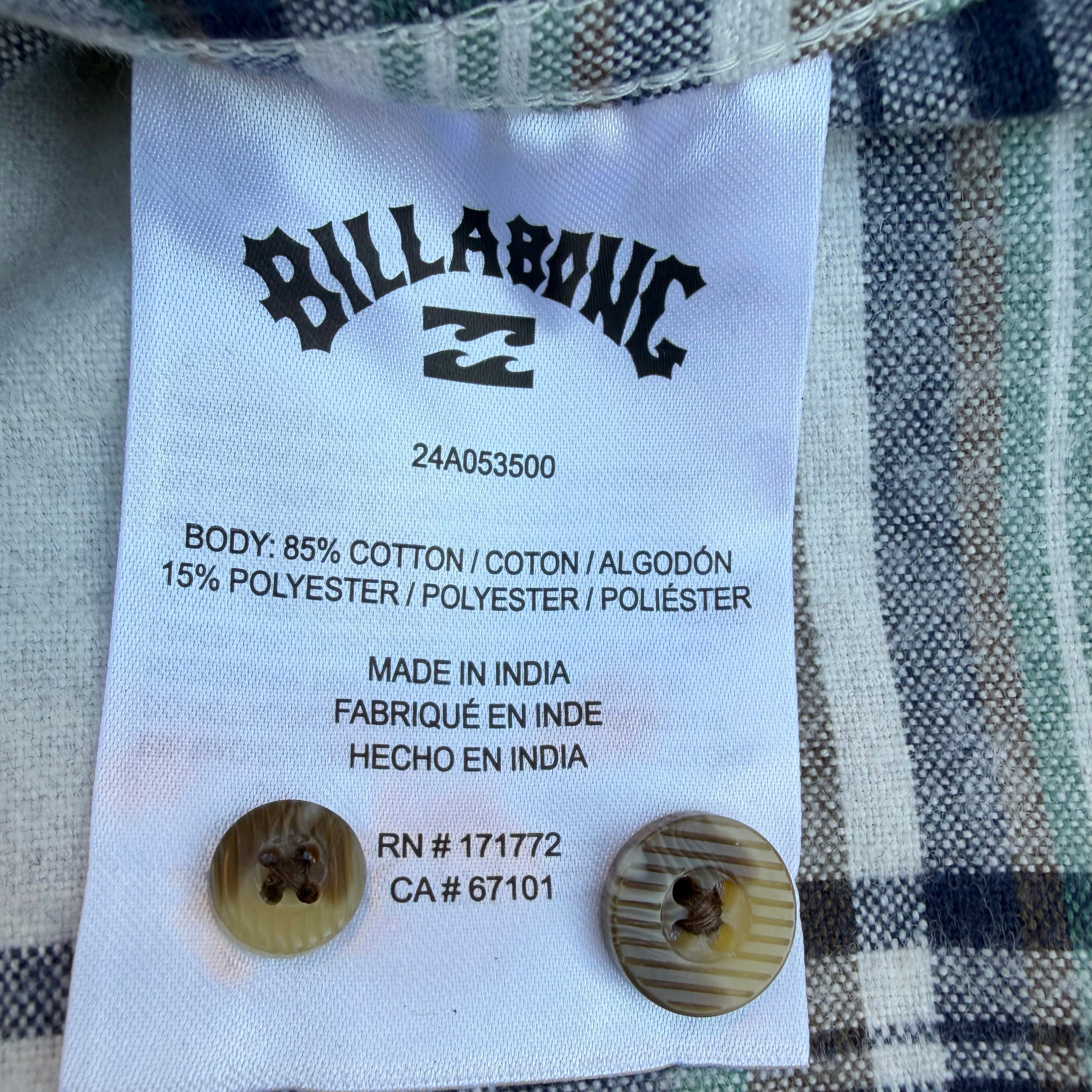 Billabong Flannel Shirt
