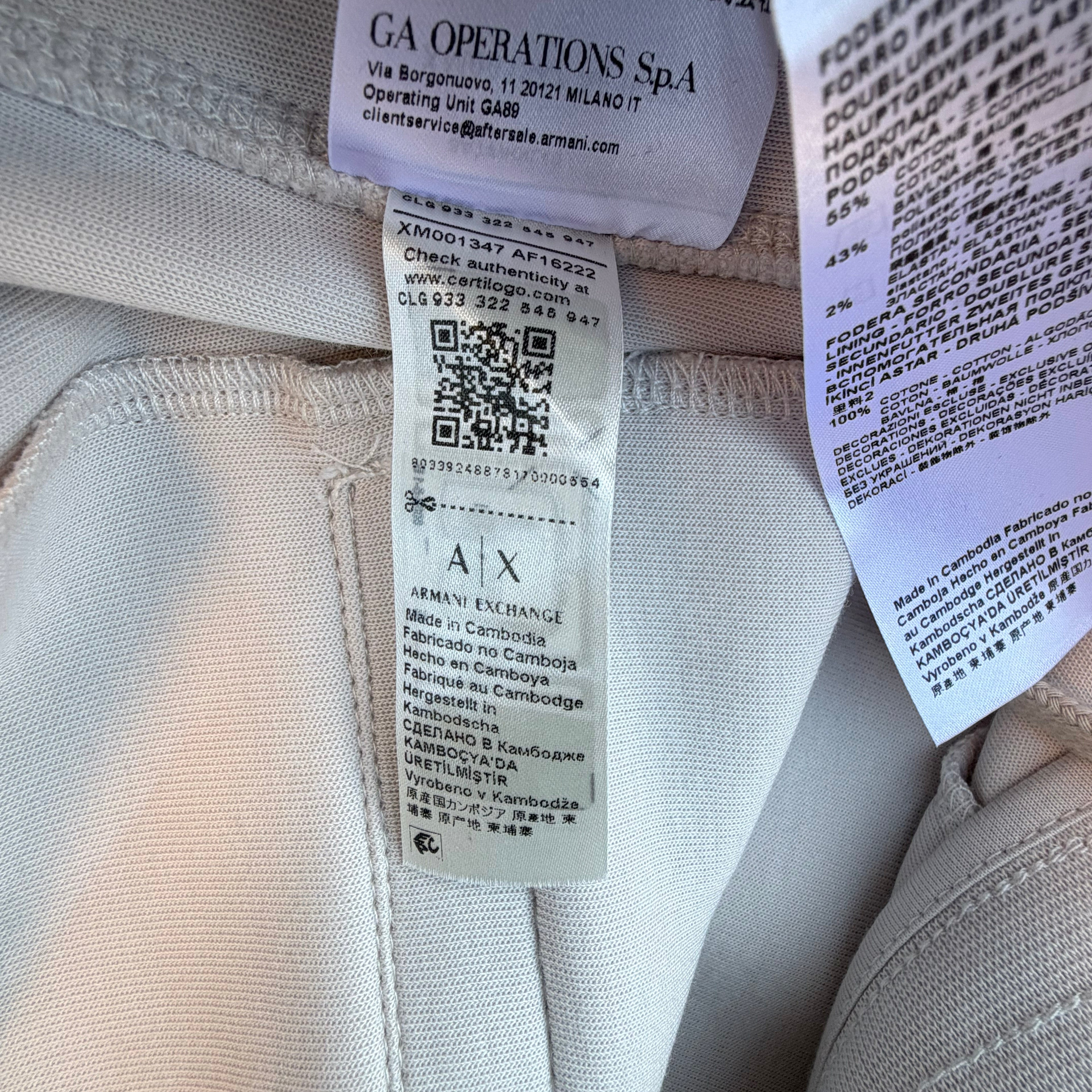 Armani Exchange Jogger Trousers
