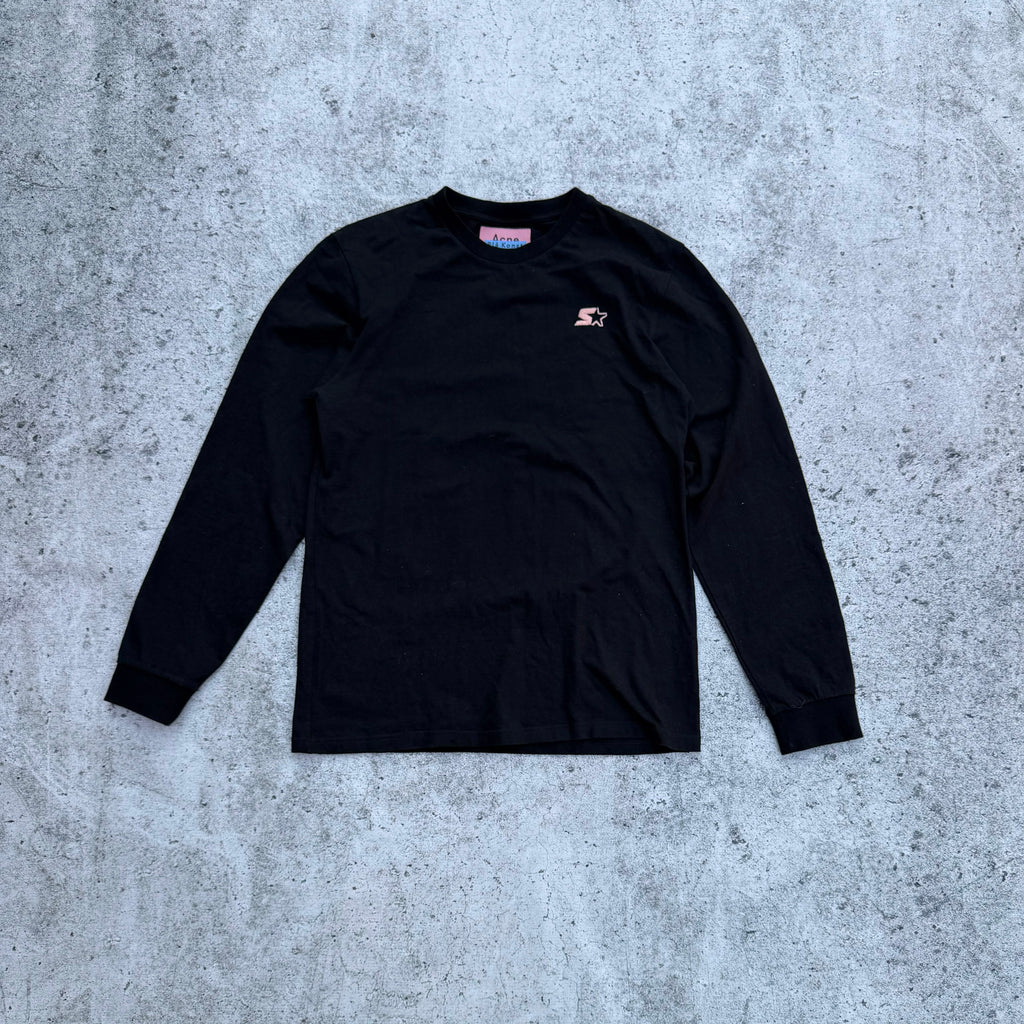 Acne Studios Blå Konst Stockholm x Starter Black Long Sleeve T-shirt