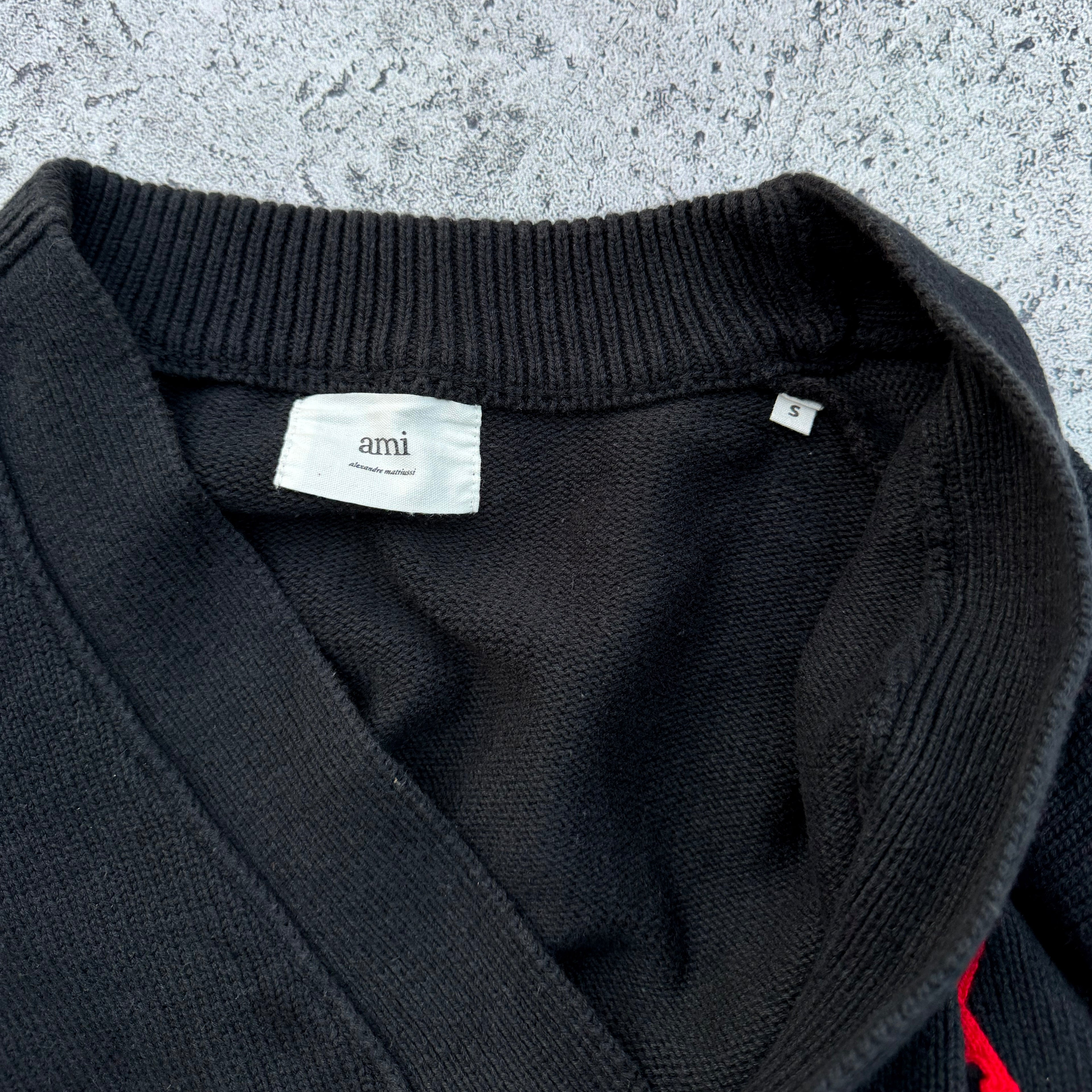 AMI Paris Woolen Cardigan
