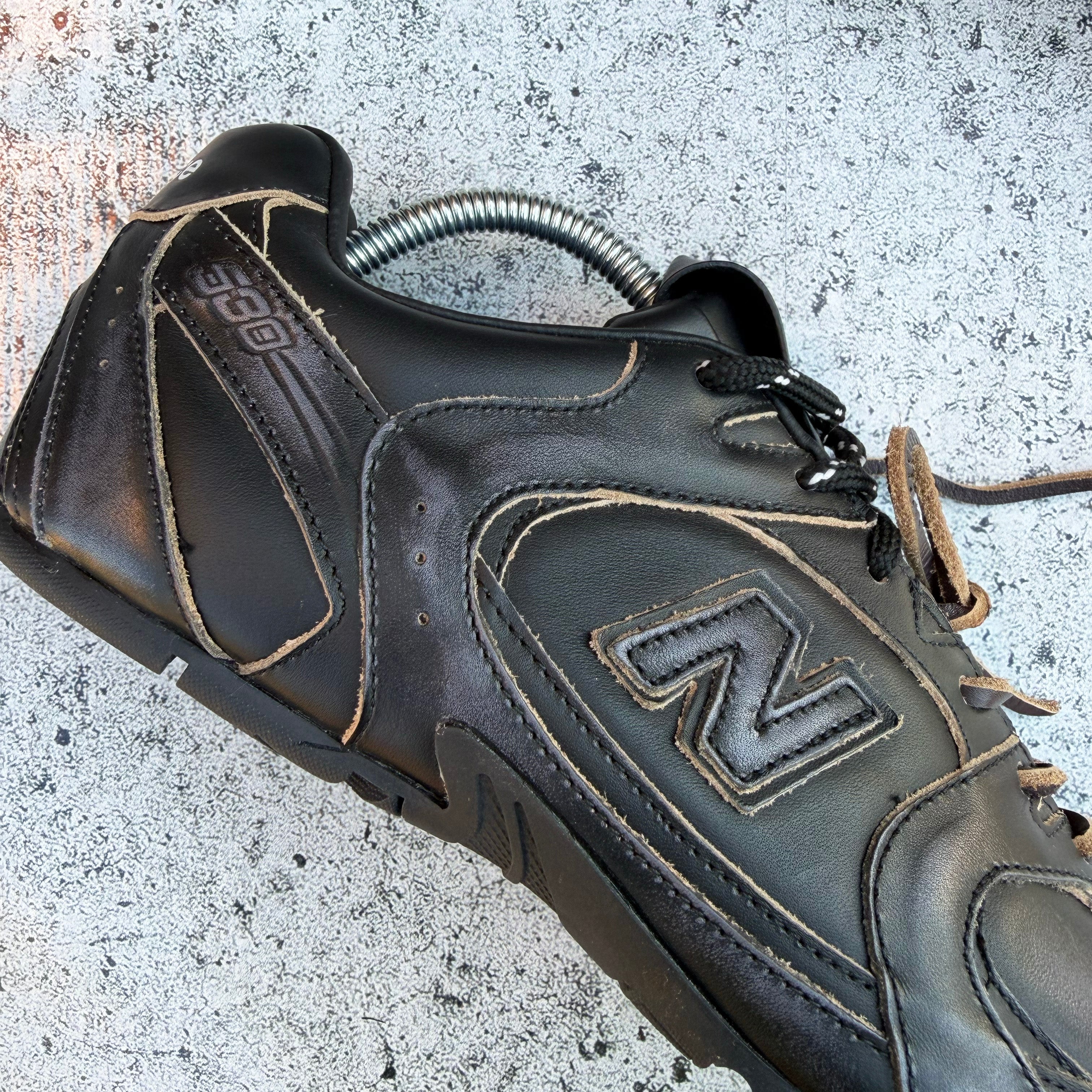 New Balance x Miu Miu 530 SL Leather Sneakers