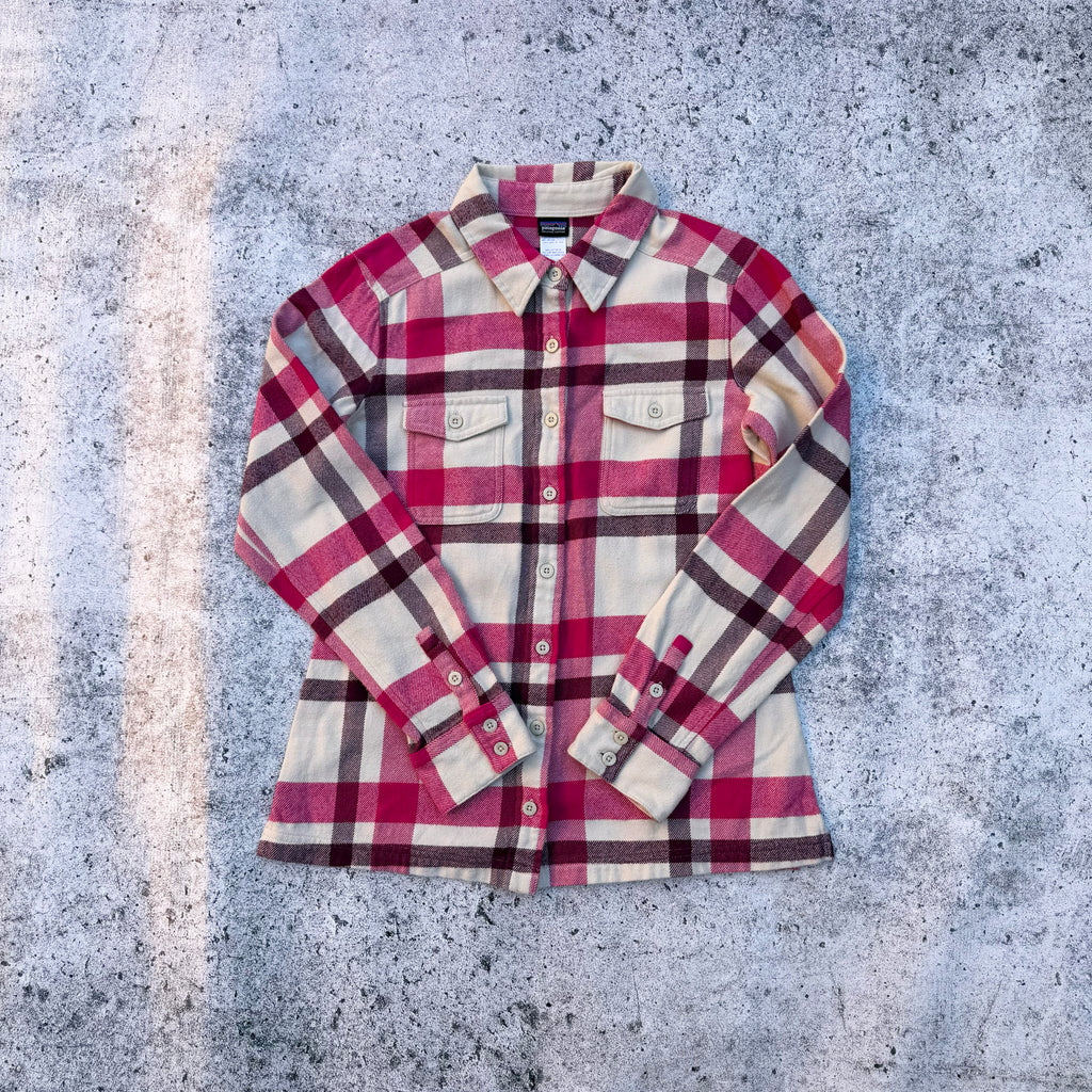 Patagonia Fjord Flannel Women’s Organic Cotton Long Sleeve Shirt [Small]
