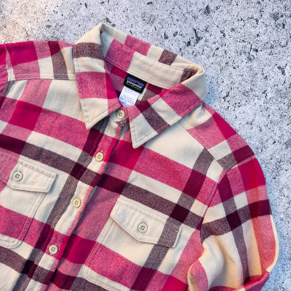 Patagonia Fjord Flannel Women’s Organic Cotton Long Sleeve Shirt [Small]