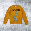 GUCCI x Freya Hartas Yellow Animal Alphabet Print Sweater