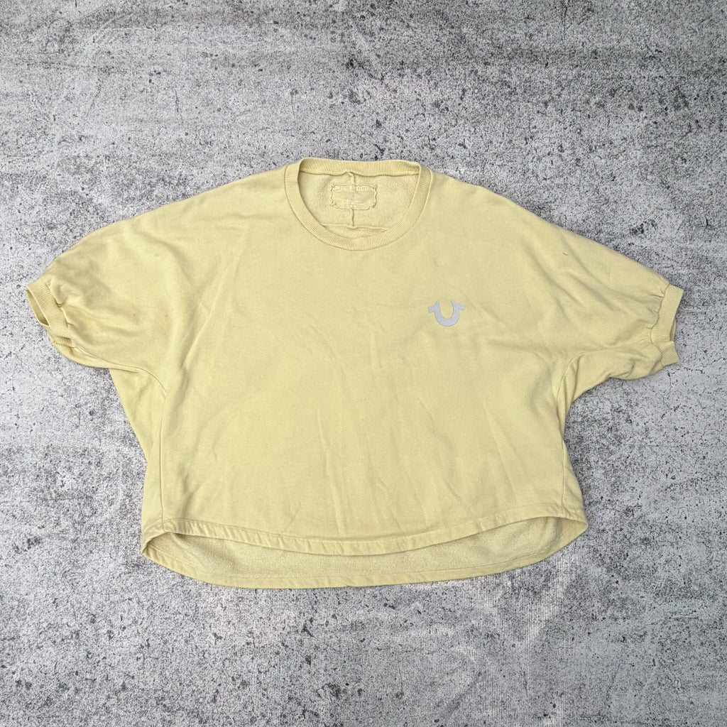 True Religion Oversized Stone Washed Sweatshirt