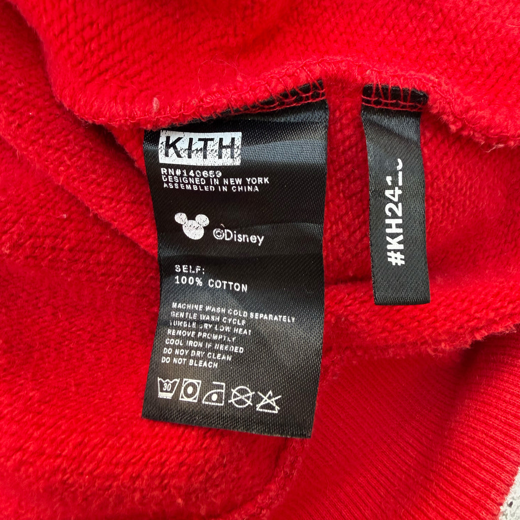 KITH x Disney Mickey Sleeve Patches Hoodie
