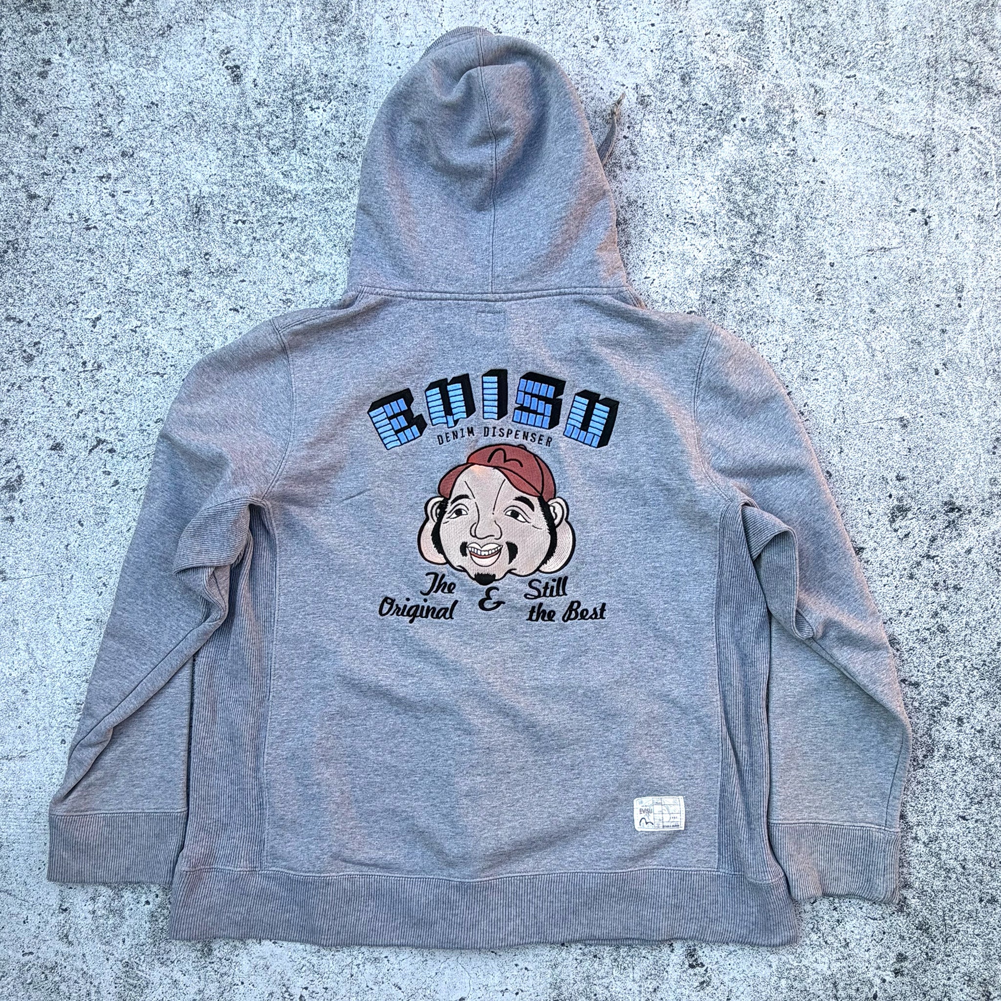 Evisu Denim Dispenser Embroidery Hoodie