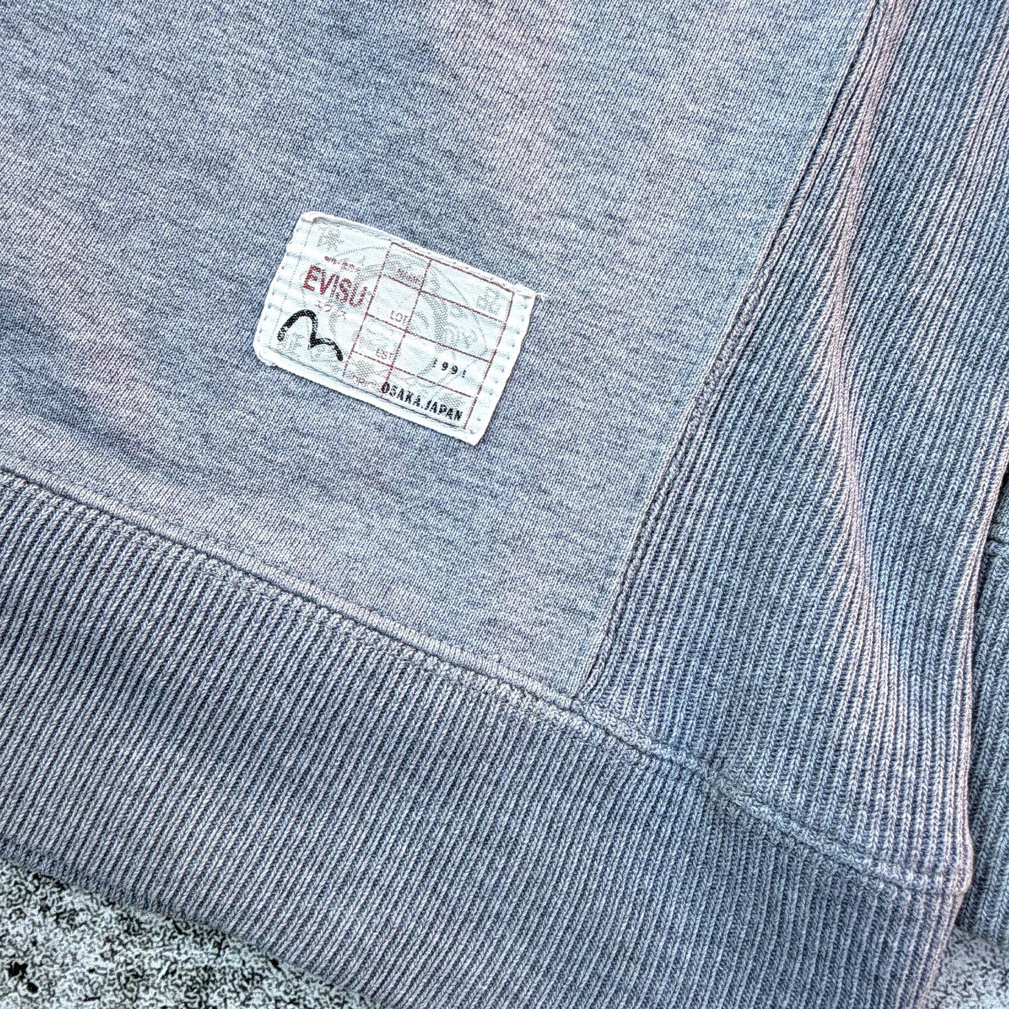 Evisu Denim Dispenser Embroidery Hoodie