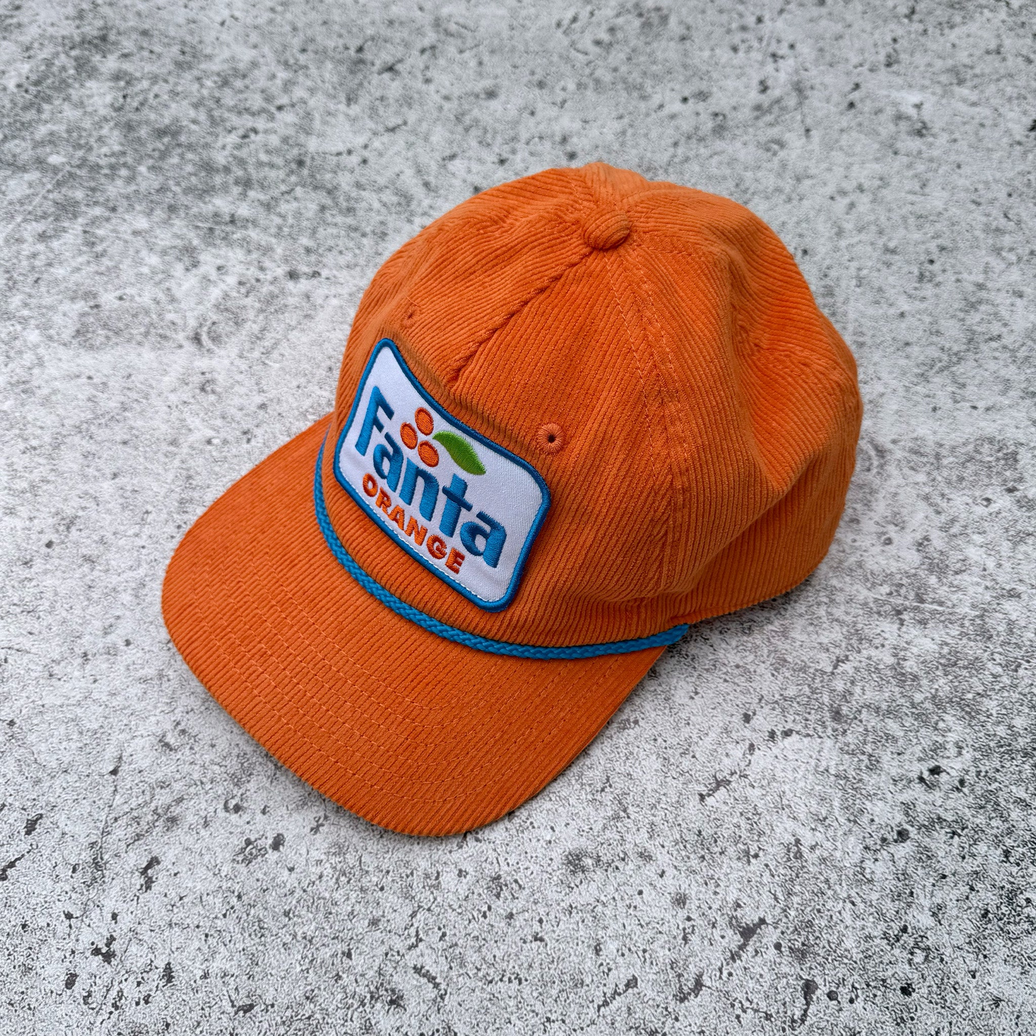 Fanta Orange VIntage Corduroy Cap