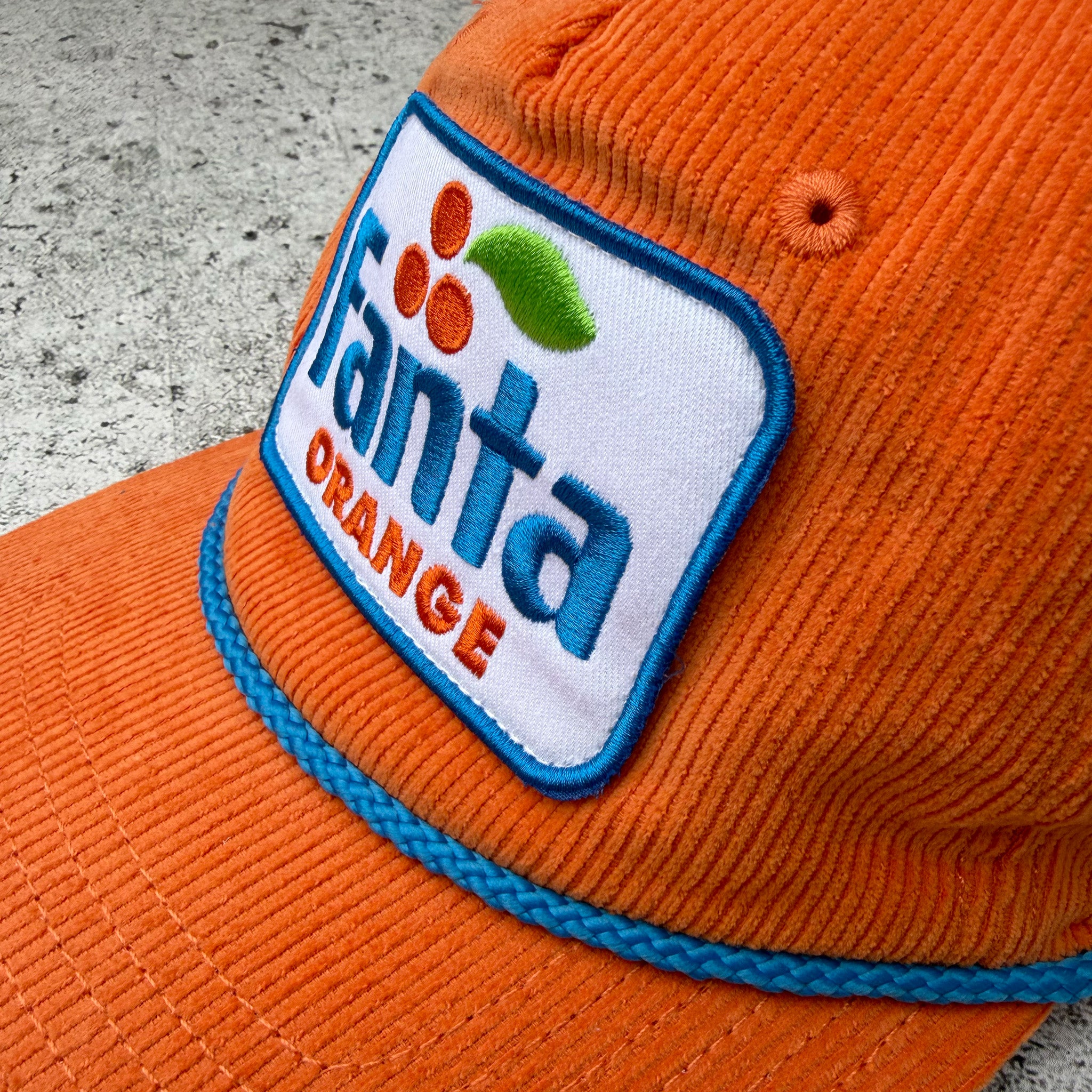 Fanta Orange VIntage Corduroy Cap