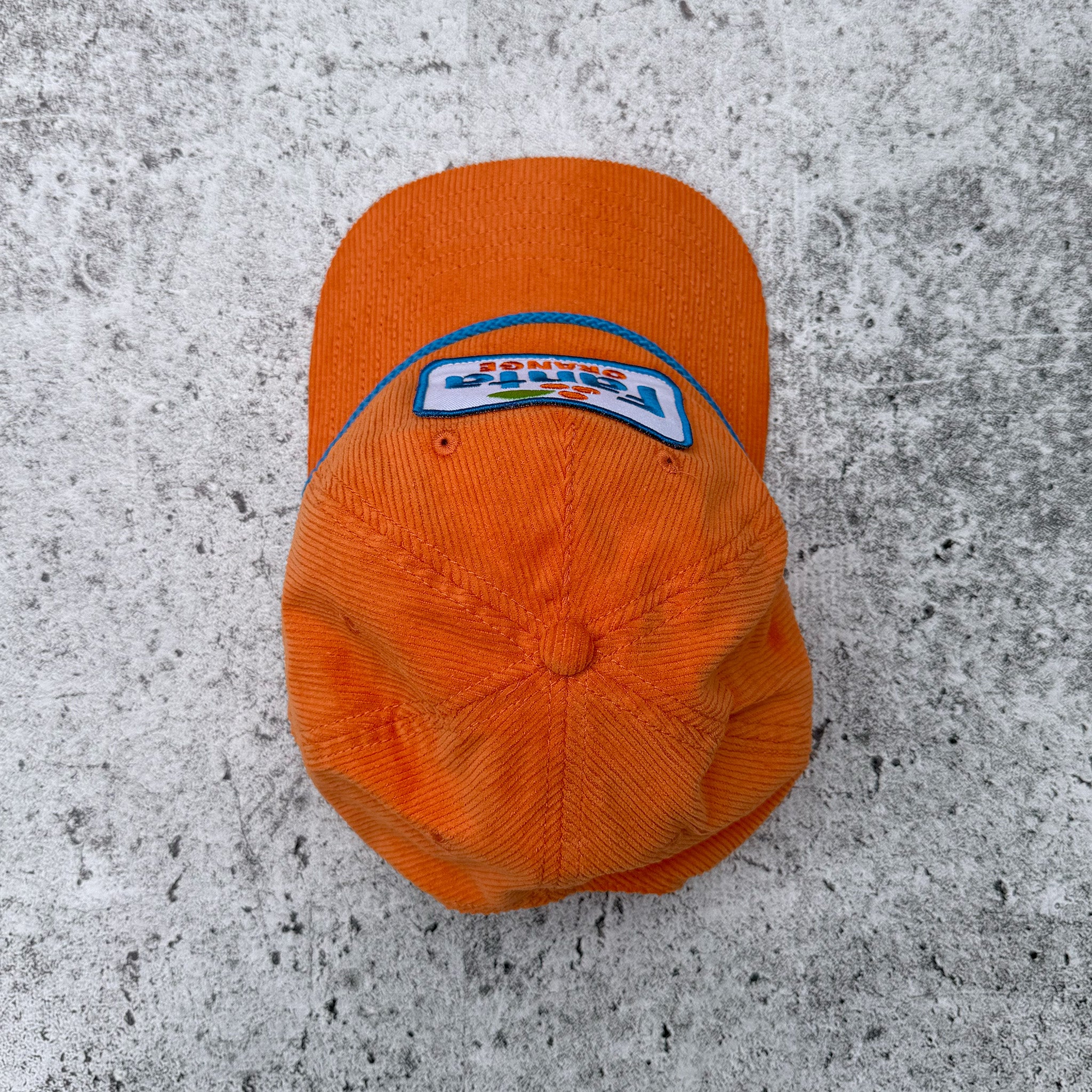 Fanta Orange VIntage Corduroy Cap