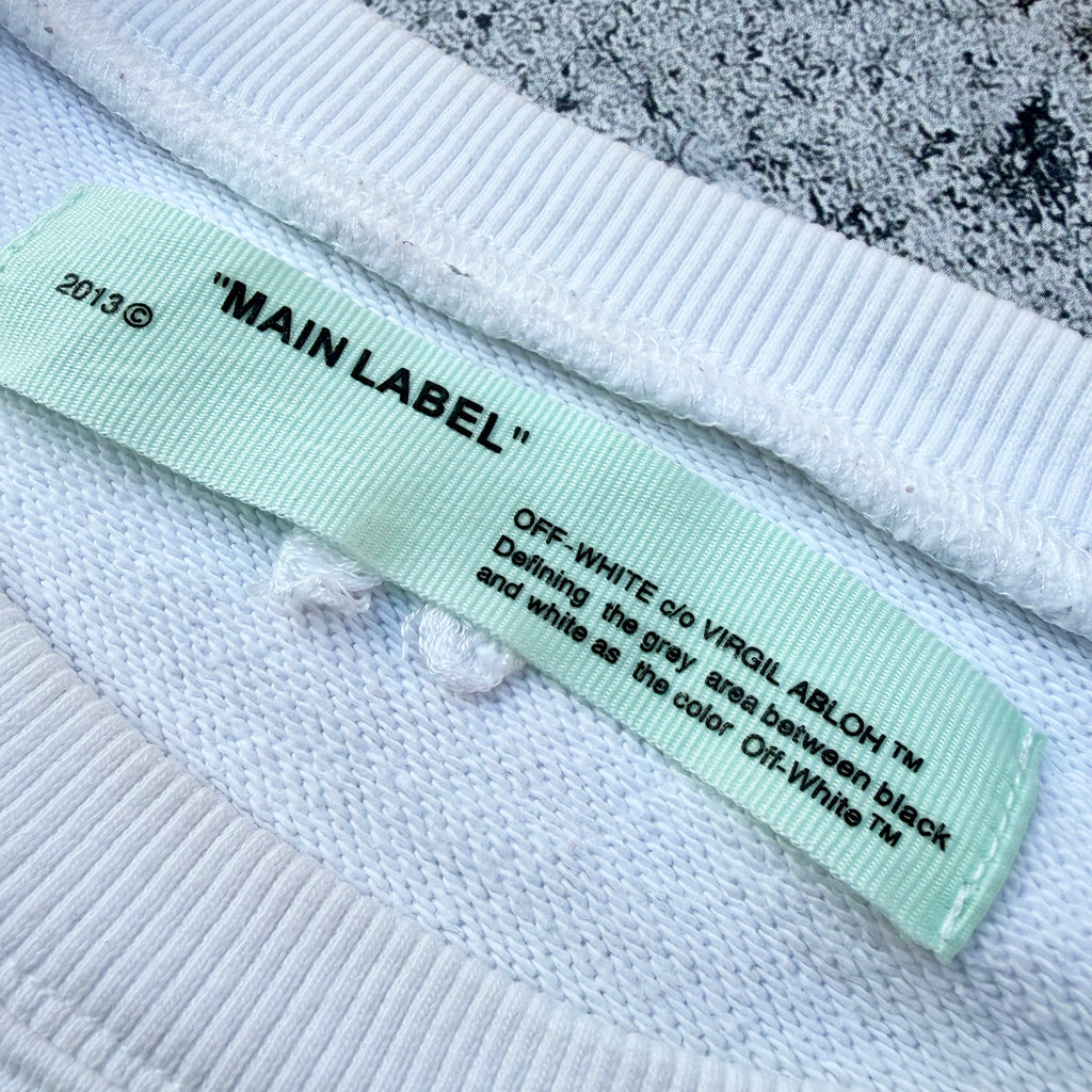Off-White Oil Painting Arrows Crewneck Sweater