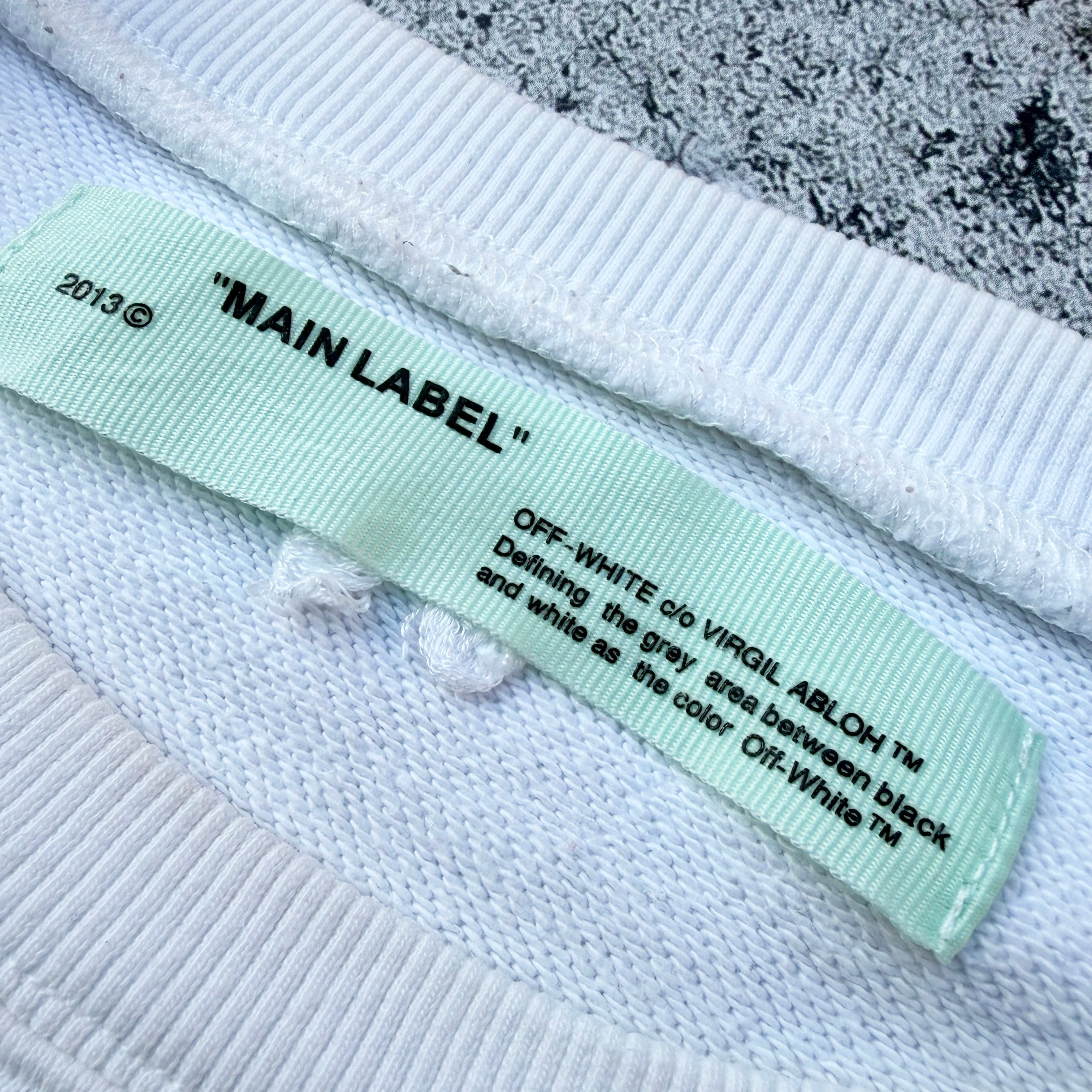 Off-White Oil Painting Arrows Crewneck Sweater