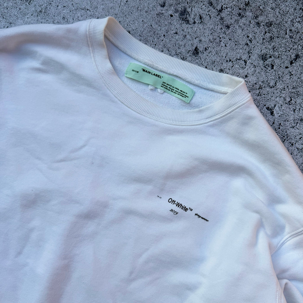 Off-White Oil Painting Arrows Crewneck Sweater