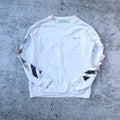 Off-White Oil Painting Arrows Crewneck Sweater