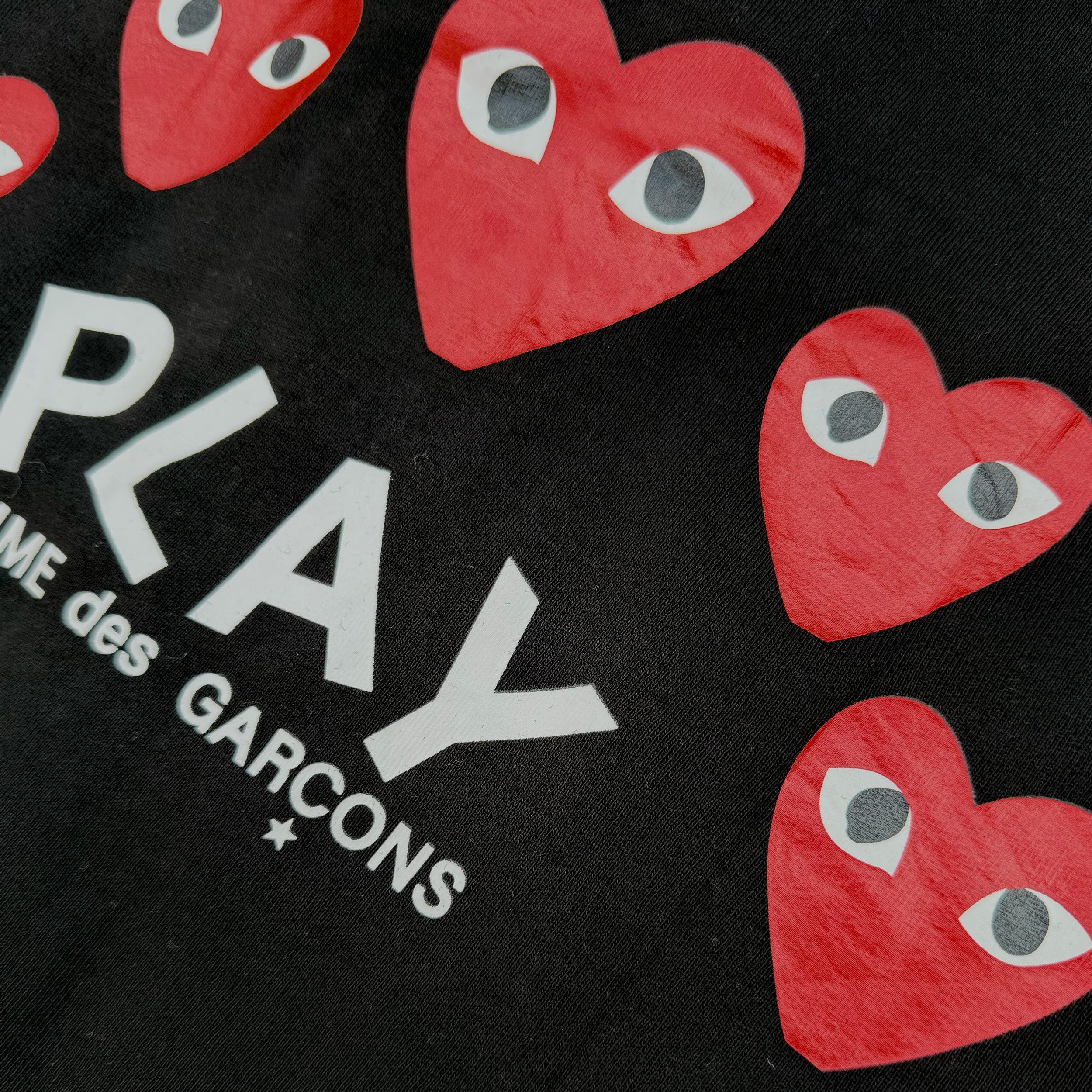 COMME DES GARÇONS PLAY Zip Up Sweater