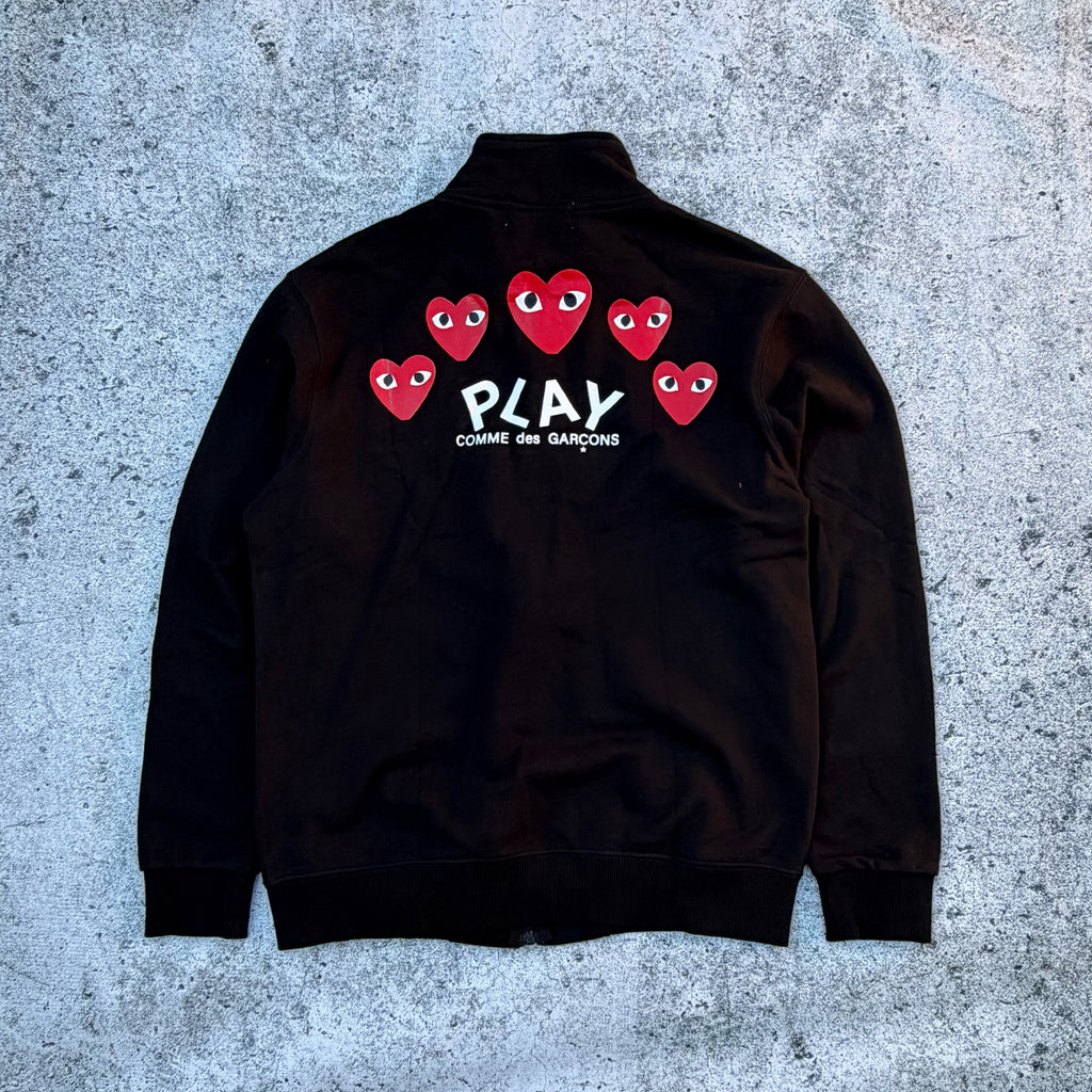 COMME DES GARÇONS PLAY Zip Up Sweater