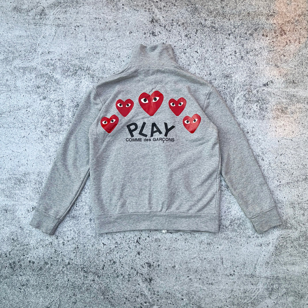 COMME DES GARÇONS PLAY Zip Up Sweater
