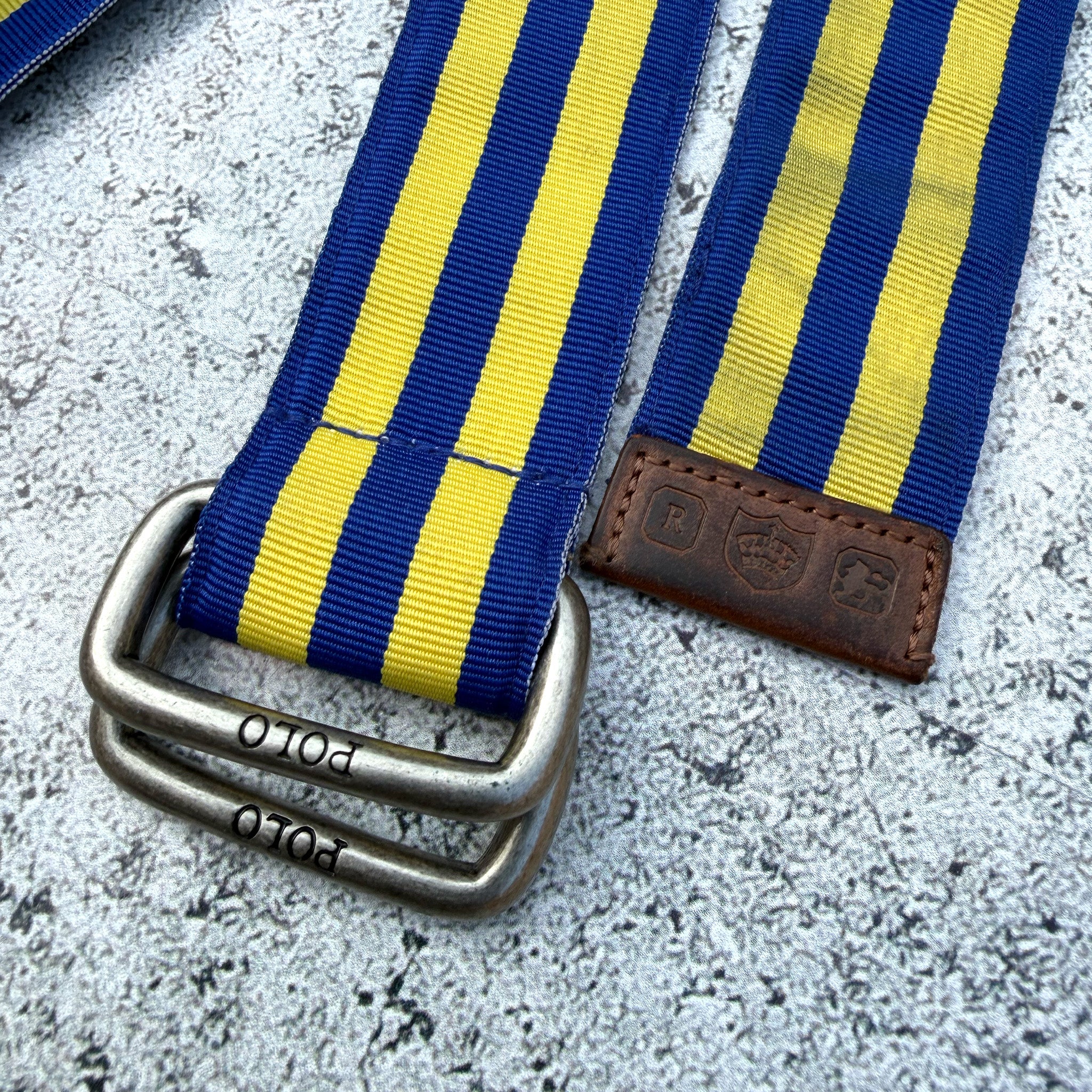 Polo Ralph Lauren Striped Webbed Belt