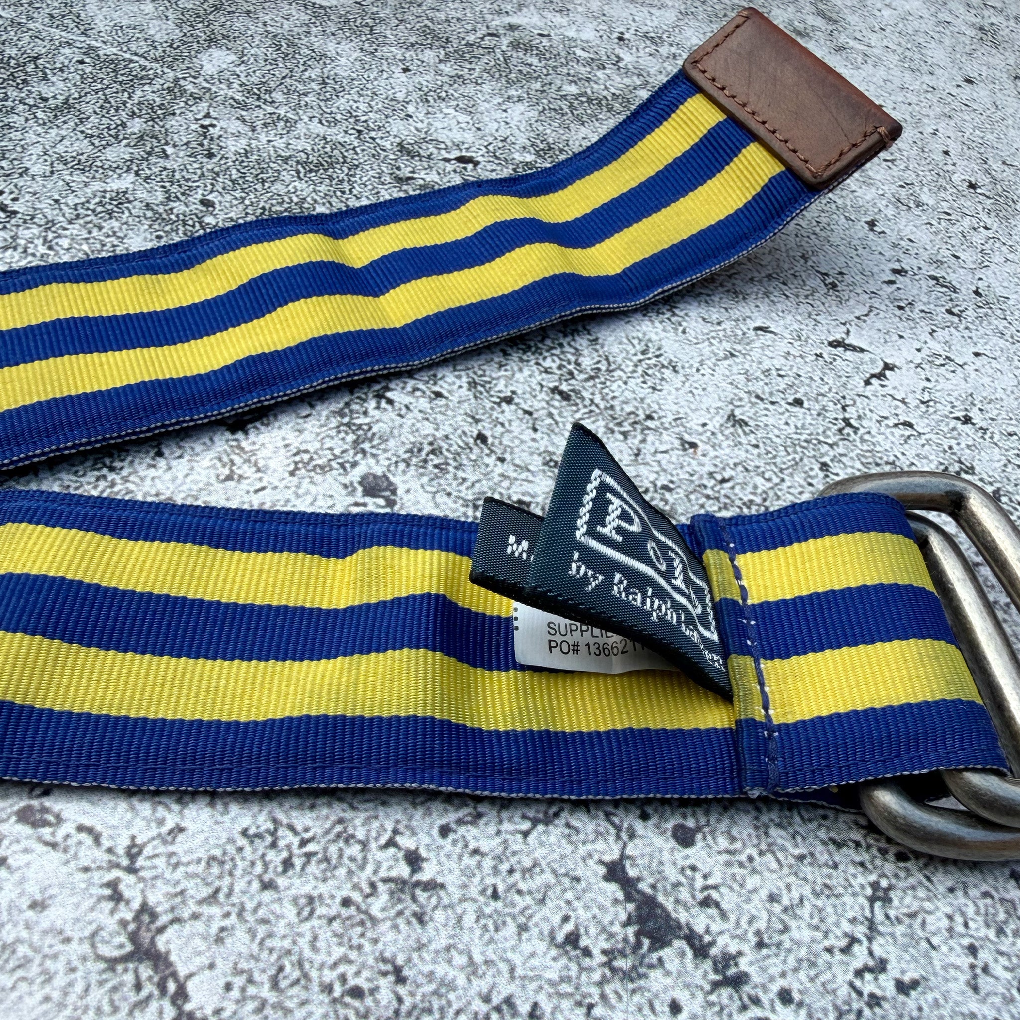 Polo Ralph Lauren Striped Webbed Belt